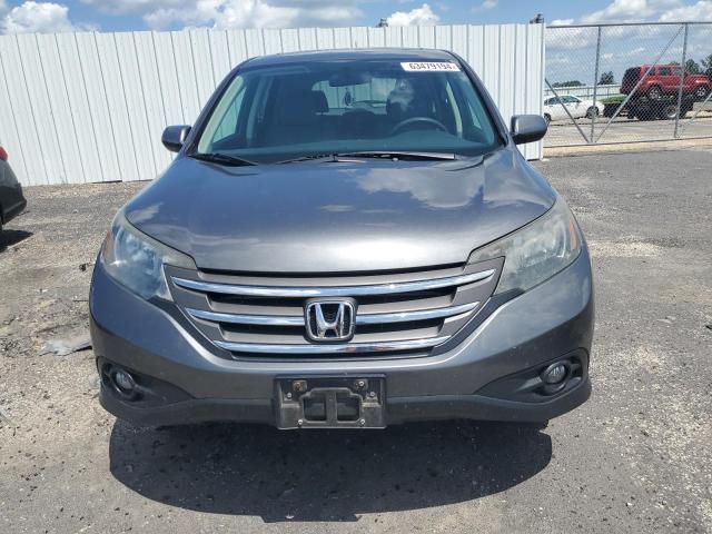 2HKRM4H5XCH633096 - 2012 HONDA CR-V EX GRAY photo 5