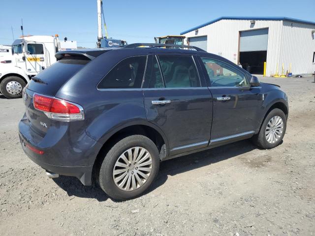 2LMDJ6JK1DBL28081 - 2013 LINCOLN MKX BLACK photo 3