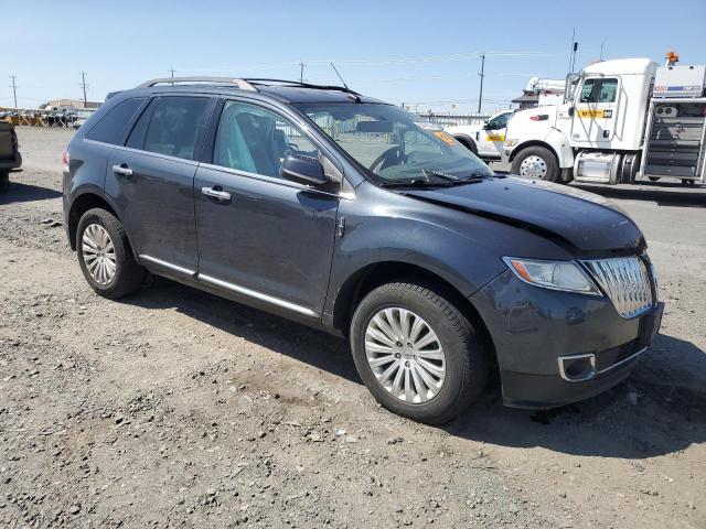 2LMDJ6JK1DBL28081 - 2013 LINCOLN MKX BLACK photo 4