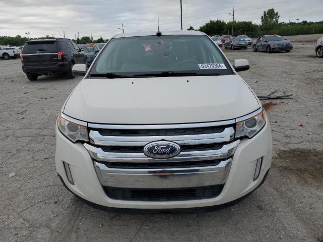 2FMDK4JC1DBB26847 - 2013 FORD EDGE SEL WHITE photo 5