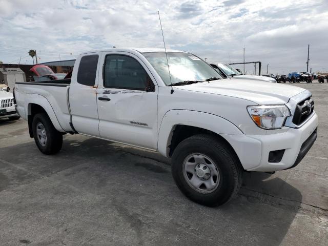 5TFTX4GN6EX030961 - 2014 TOYOTA TACOMA PRERUNNER ACCESS CAB WHITE photo 4
