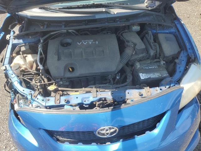 JTDBU4EE0AJ065211 - 2010 TOYOTA COROLLA BASE Mavi fotoğraf 11