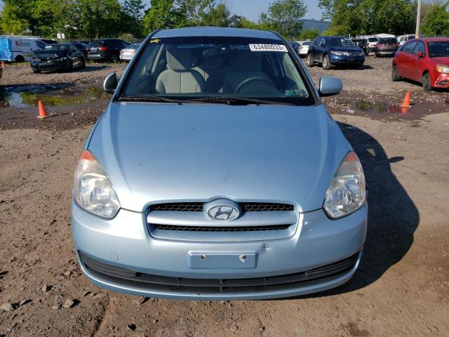 KMHCM3AC0AU178427 - 2010 HYUNDAI ACCENT BLUE BLUE photo 5