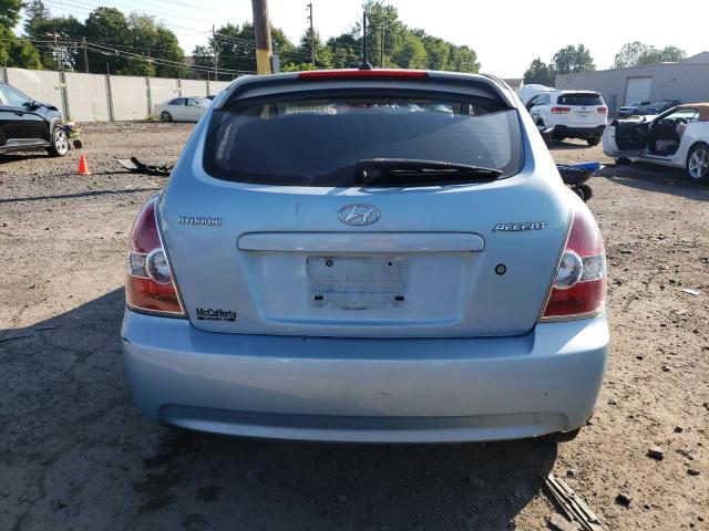 KMHCM3AC0AU178427 - 2010 HYUNDAI ACCENT BLUE BLUE photo 6