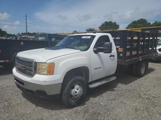 1GD312CG5CF150214 - 2012 GMC SIERRA C3500 WHITE photo 2