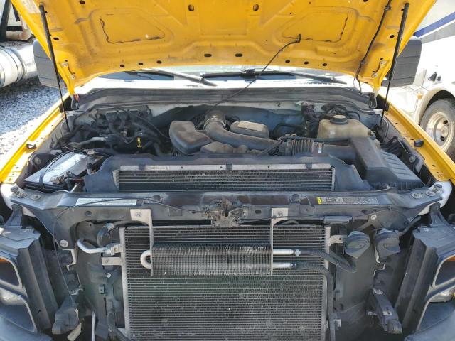 1FDSF34588EE15401 - 2008 FORD F350 SRW SUPER DUTY YELLOW photo 12