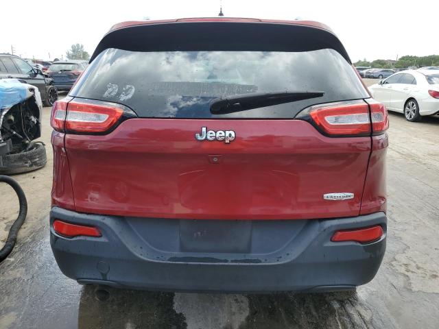 1C4PJLCB4GW350961 - 2016 JEEP CHEROKEE LATITUDE BURGUNDY photo 6