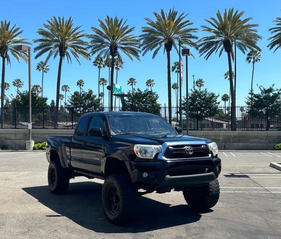 5TFTU4GN5CX015082 - 2012 TOYOTA TACOMA PRERUNNER ACCESS CAB BLACK photo 1