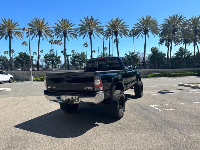 5TFTU4GN5CX015082 - 2012 TOYOTA TACOMA PRERUNNER ACCESS CAB BLACK photo 4