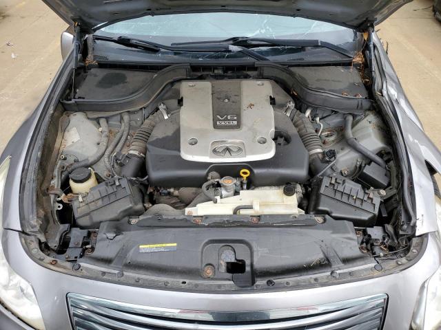 JNKCV61F39M360808 - 2009 INFINITI G37 GRAY photo 11