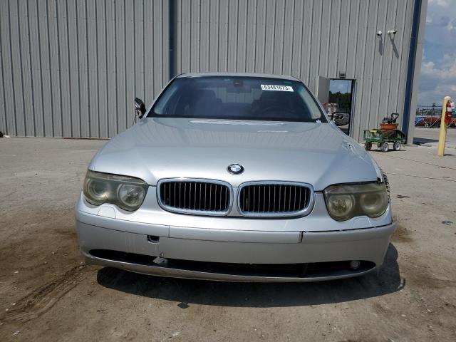 WBAGL63594DP72427 - 2004 BMW 745I I SILVER photo 5