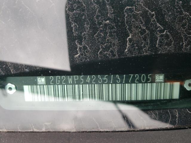 2G2WP542351317205 - 2005 PONTIAC GRAND PRIX 灰色 照片 12