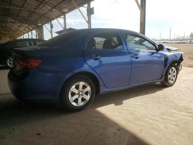 1NXBU4EE5AZ201228 - 2010 TOYOTA COROLLA BASE BLUE photo 3