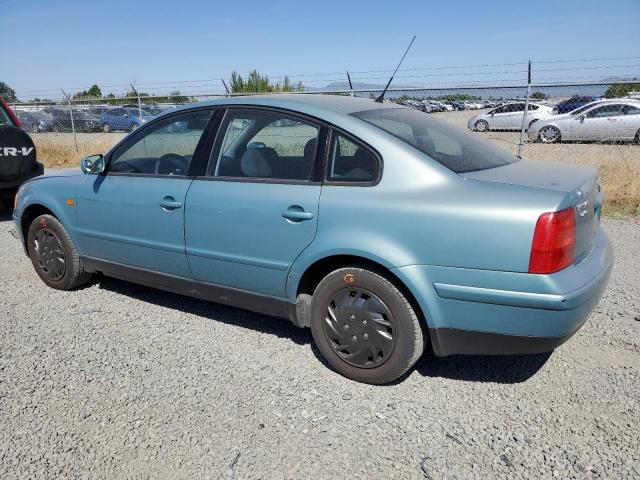 WVWMA63B0XE052109 - 1999 VOLKSWAGEN PASSAT GLS TURQUOISE photo 2