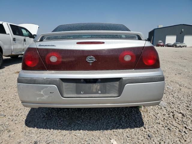 2G1WF52E419285624 - 2001 CHEVROLET IMPALA SILVER photo 6