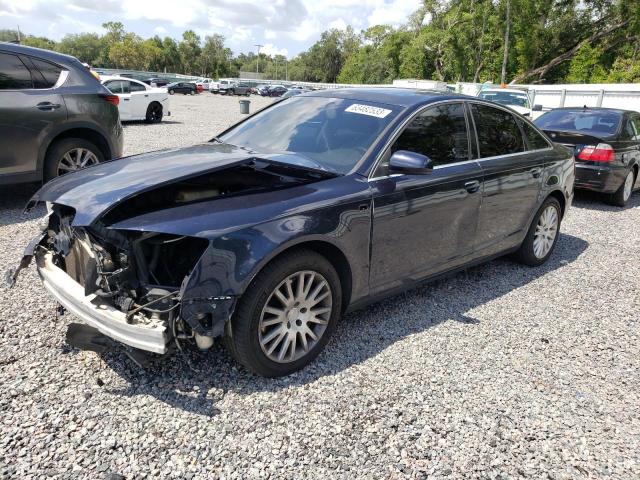 WAUDH74F37N009187 - 2007 AUDI A6 3.2 QUATTRO BLUE photo 1