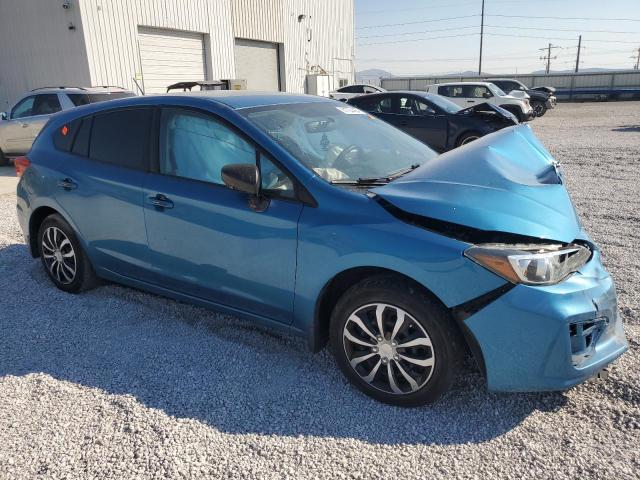 4S3GTAA63K3754445 - 2019 SUBARU IMPREZA BLUE photo 4