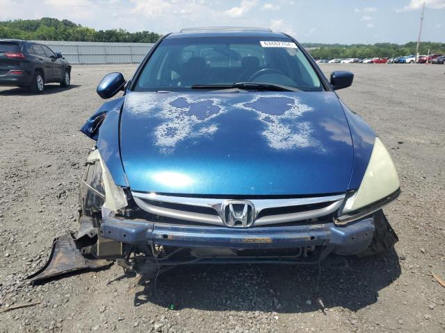 1HGCM66566A025139 - 2006 HONDA ACCORD EX BLUE photo 5