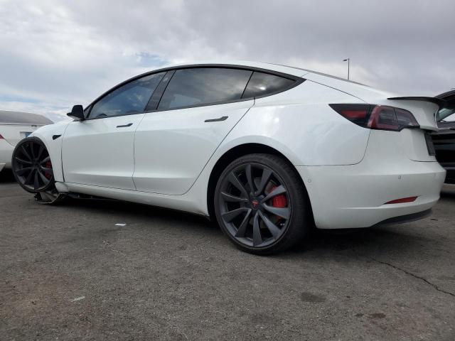 5YJ3E1EC0LF624880 - 2020 TESLA MODEL 3 WHITE photo 2