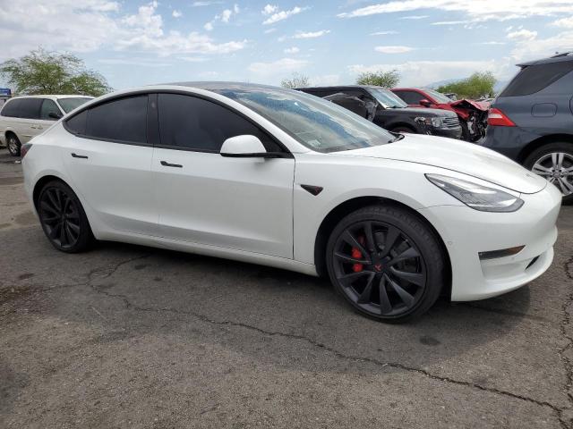5YJ3E1EC0LF624880 - 2020 TESLA MODEL 3 WHITE photo 4