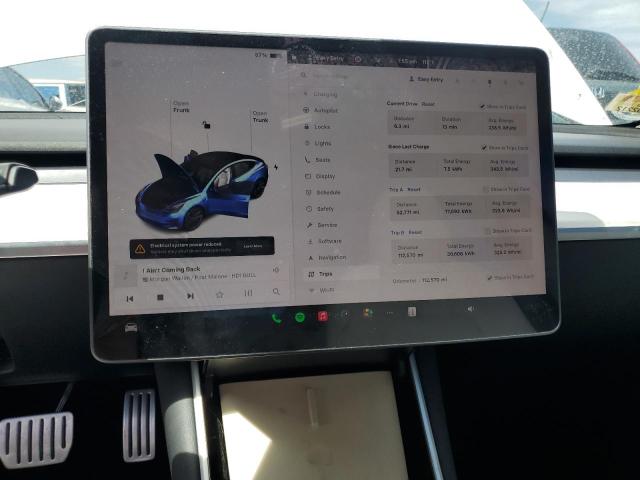 5YJ3E1EC0LF624880 - 2020 TESLA MODEL 3 WHITE photo 9