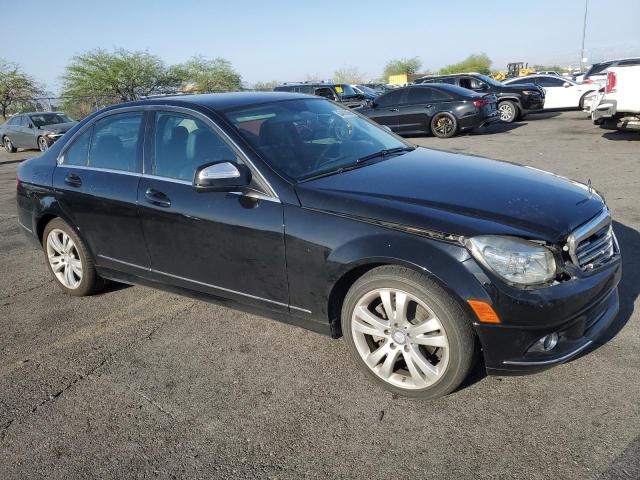 WDDGF81X18F135946 - 2008 MERCEDES-BENZ C 300 4MATIC BLACK photo 4