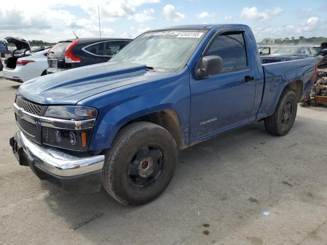 1GCCS148758288668 - 2005 CHEVROLET COLORADO BLUE photo 1