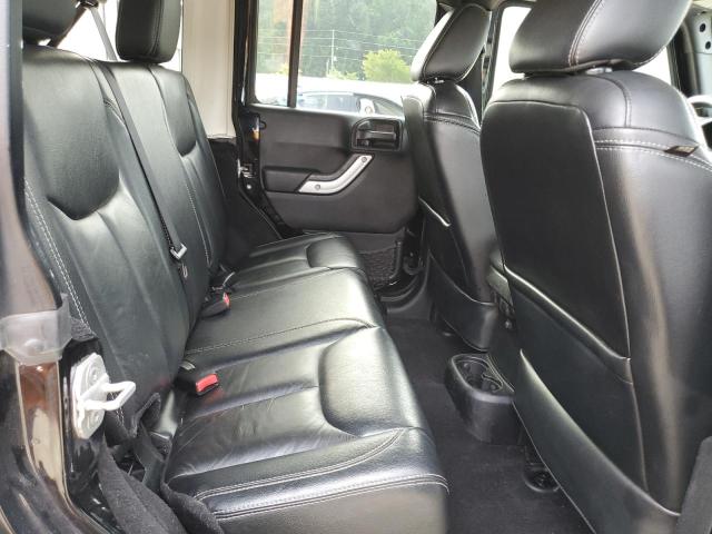 1C4HJWEG5EL137577 - 2014 JEEP WRANGLER U SAHARA შავი ფოტო 10