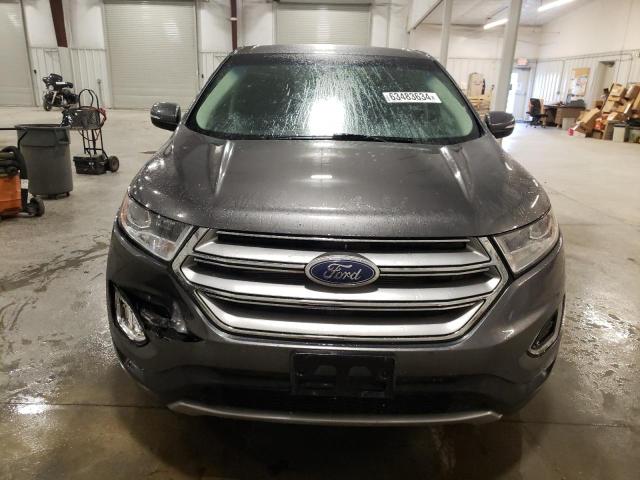 2FMTK4J87FBB27639 - 2015 FORD EDGE SEL GRAY photo 5