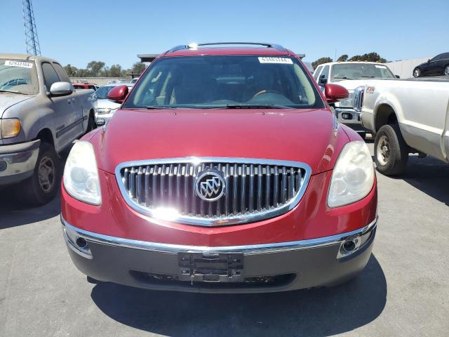 5GAKVDED4CJ218519 - 2012 BUICK ENCLAVE RED photo 5