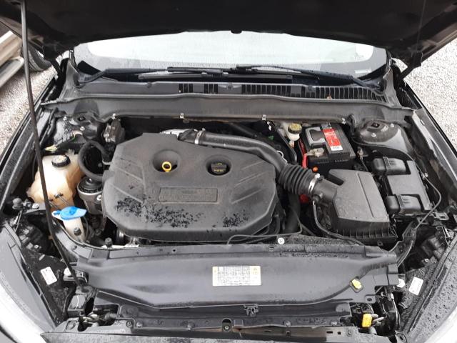 3FA6P0K9XER274708 - 2014 FORD FUSION TITANIUM BLACK photo 11