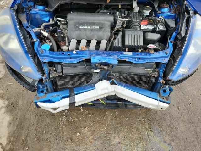JHMGD37648S002170 - 2008 HONDA FIT SPORT BLUE photo 12