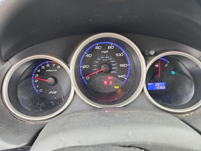 JHMGD37648S002170 - 2008 HONDA FIT SPORT BLUE photo 9