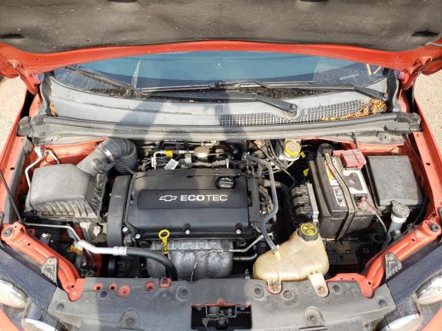 1G1JA5SH2D4153620 - 2013 CHEVROLET SONIC LS 红色 照片 11