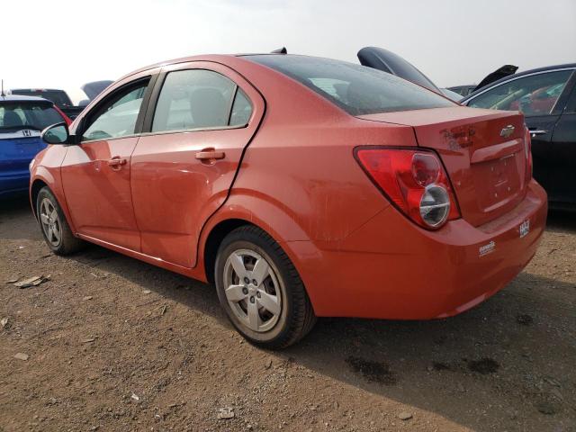 1G1JA5SH2D4153620 - 2013 CHEVROLET SONIC LS 红色 照片 2