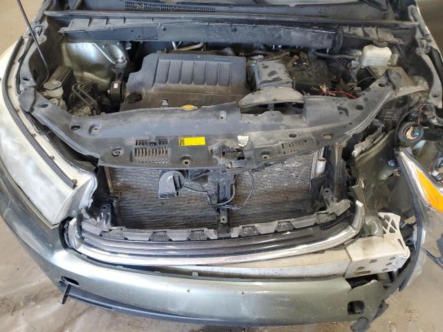 5TDJKRFH7FS154940 - 2015 TOYOTA HIGHLANDER XLE 绿色 照片 12