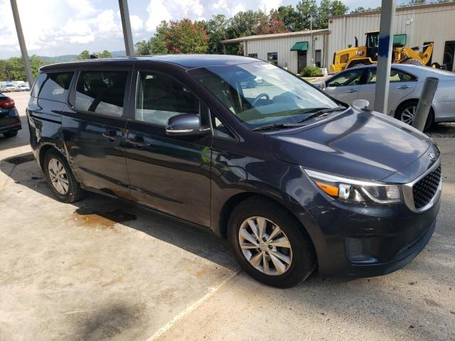 KNDMB5C13H6226927 - 2017 KIA SEDONA LX BLUE photo 4