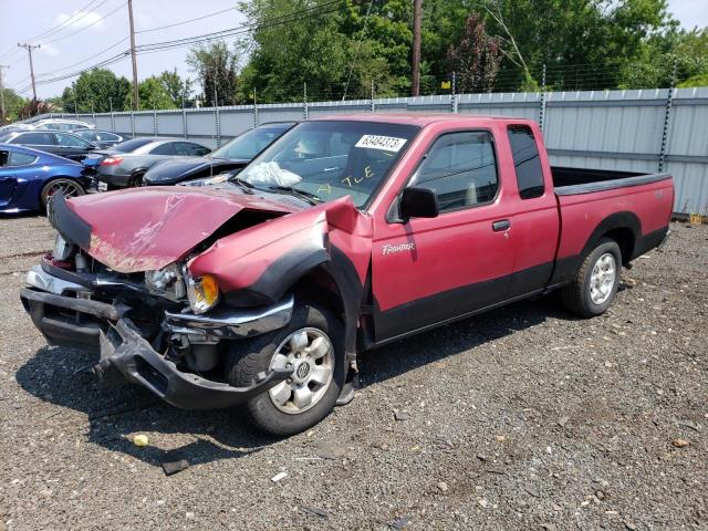 1N6DD26S3XC323006 - 1999 NISSAN FRONTIER KING CAB XE RED photo 1