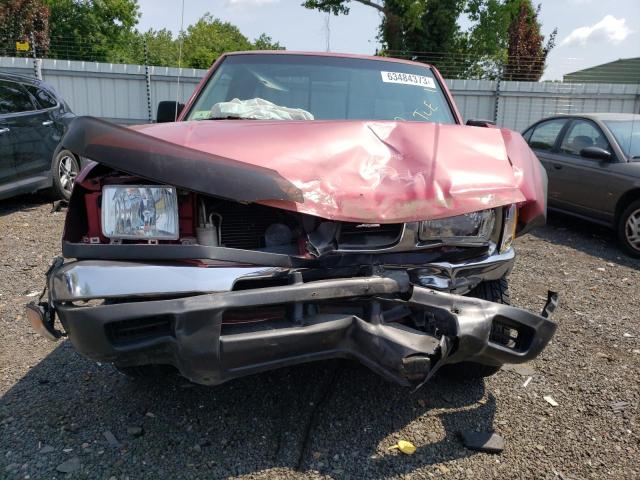 1N6DD26S3XC323006 - 1999 NISSAN FRONTIER KING CAB XE RED photo 5