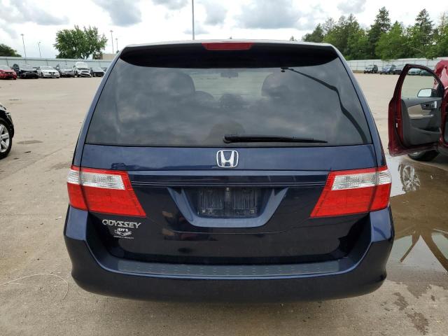 5FNRL38236B086436 - 2006 HONDA ODYSSEY LX BLUE photo 6