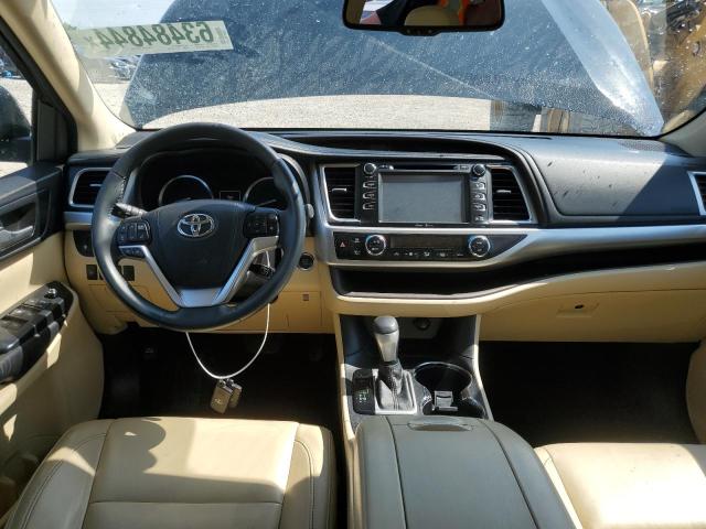 5TDKKRFH0FS115823 - 2015 TOYOTA HIGHLANDER XLE BLACK photo 8