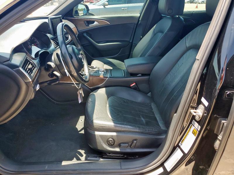 WAUDFAFCXFN025634 - 2015 AUDI A6 PREMIUM PLUS BLACK photo 7