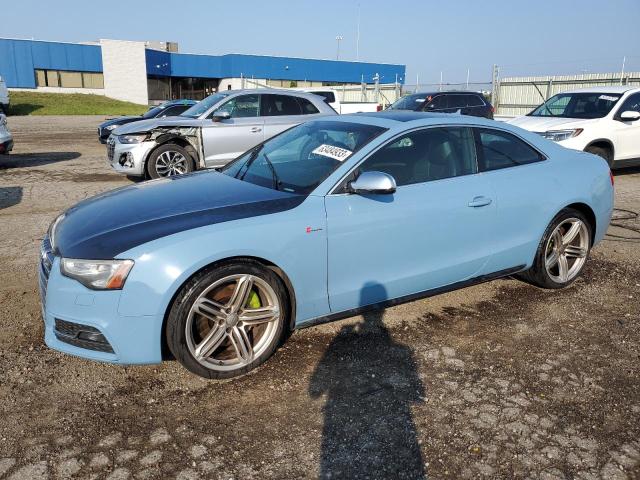 WAUCGAFR4EA062651 - 2014 AUDI S5 PREMIUM PLUS 蓝色 照片 1