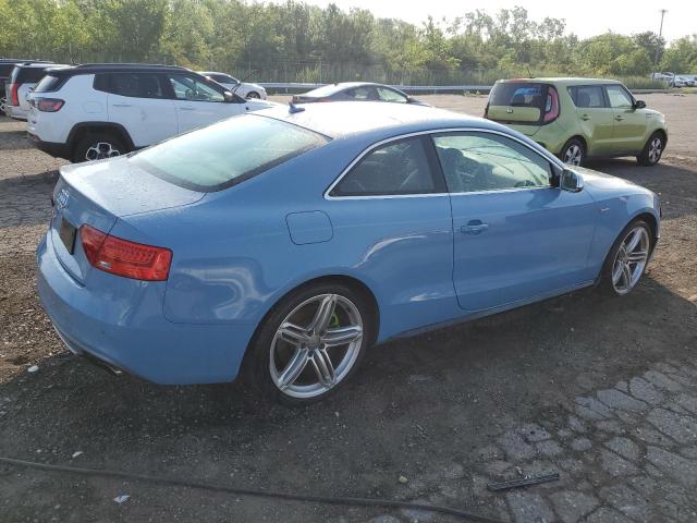 WAUCGAFR4EA062651 - 2014 AUDI S5 PREMIUM PLUS BLUE photo 3