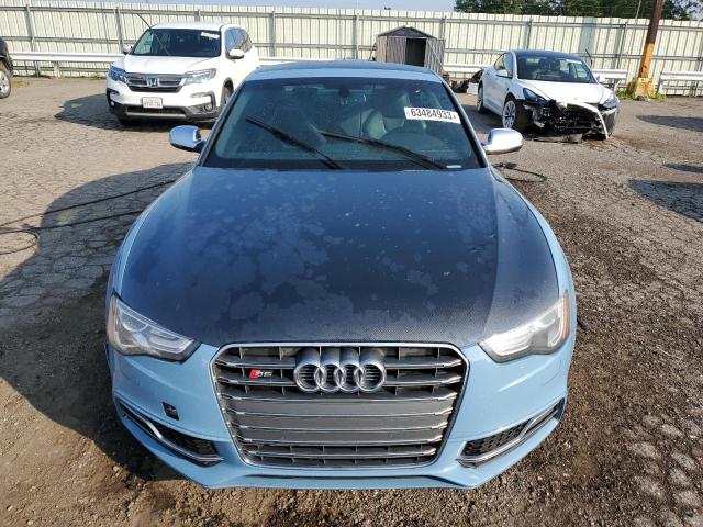 WAUCGAFR4EA062651 - 2014 AUDI S5 PREMIUM PLUS BLUE photo 5