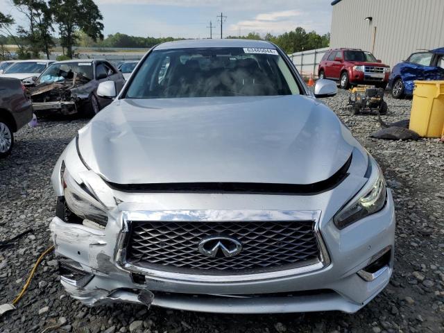 JN1EV7AP7JM365896 - 2018 INFINITI Q50 LUXE SILVER photo 5