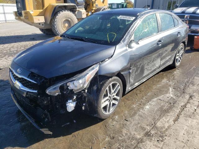 3KPF34AD3KE023700 - 2019 KIA FORTE GT LINE BLACK photo 2