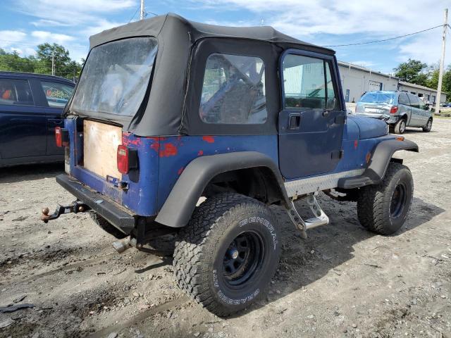 2J4FY39T8KJ133107 - 1989 JEEP WRANGLER / ISLANDER BLUE photo 3