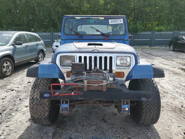 2J4FY39T8KJ133107 - 1989 JEEP WRANGLER / ISLANDER BLUE photo 5