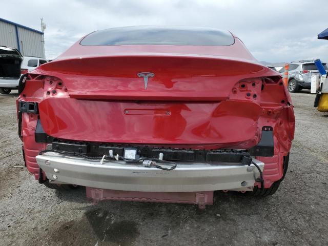 5YJ3E1EA7MF075369 - 2021 TESLA MODEL 3 红色 照片 6